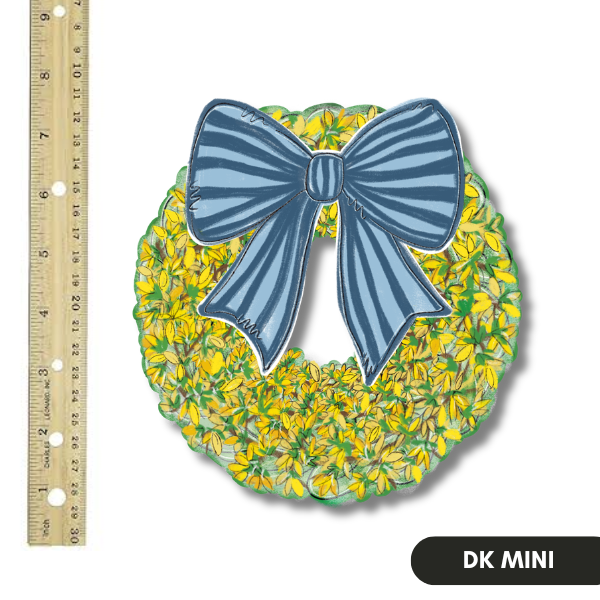 Forsythia Wreath Mini
