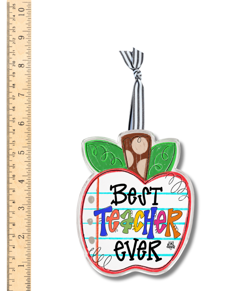 Teacher Apple Acrylic