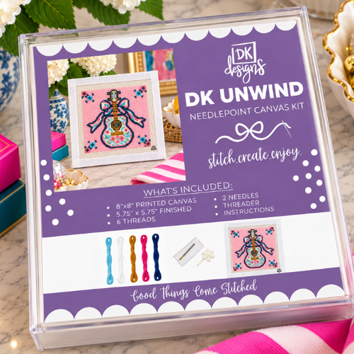 Guitar Canvas Kit by DK Unwind