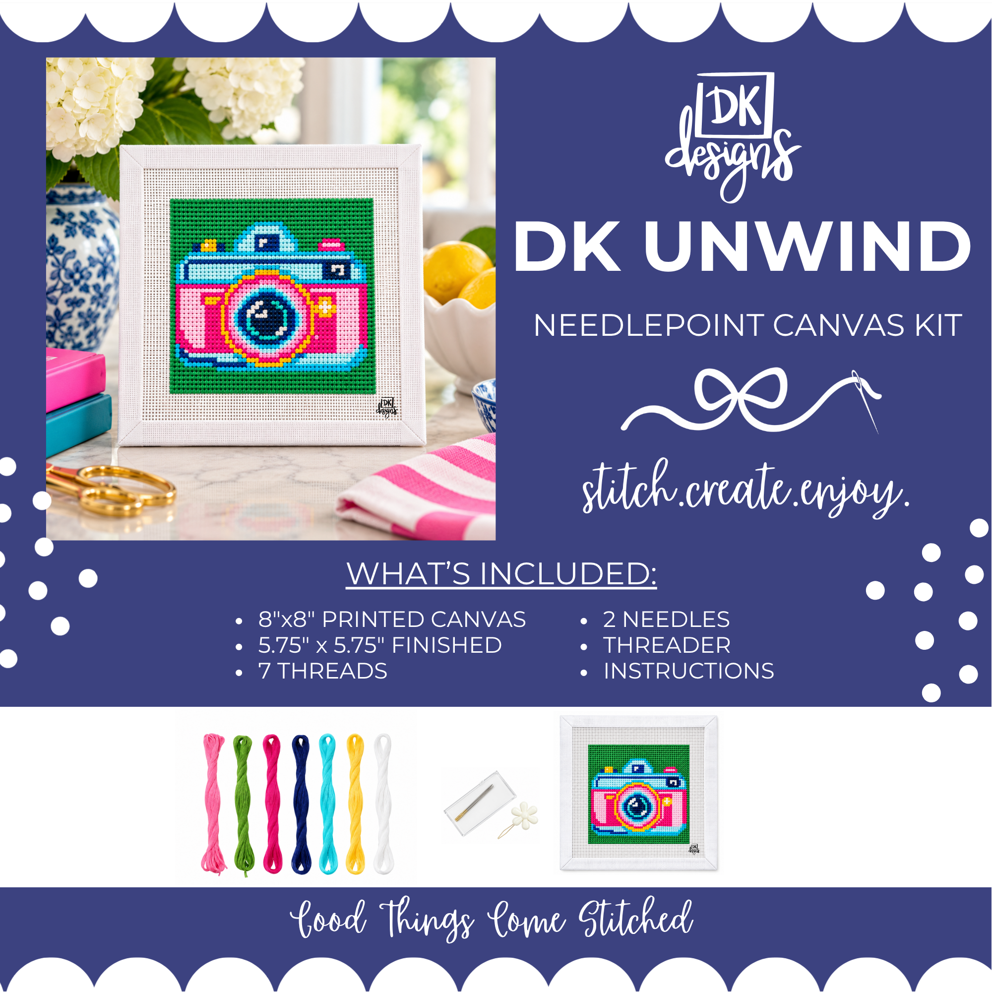 Camera Canvas Kit by DK Unwind