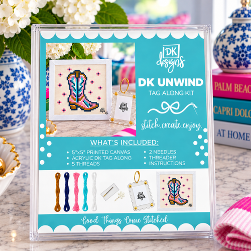 Boot Canvas Tag-Along Kit by DK Unwind