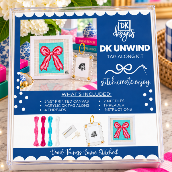 Bow Canvas Tag-Along Kit by DK Unwind