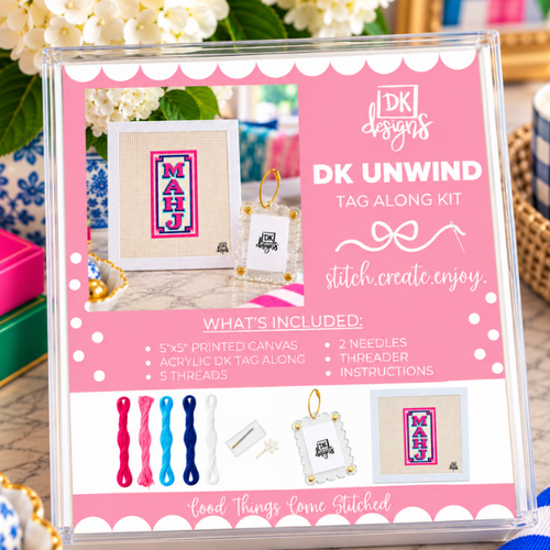 Mahj Canvas Tag-Along Kit by DK Unwind