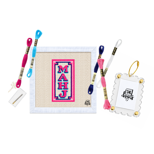 Mahj Canvas Tag-Along Kit by DK Unwind