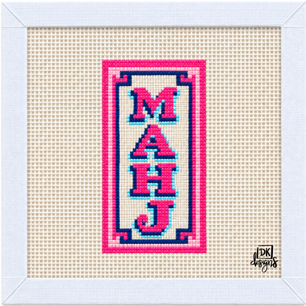 Mahj Canvas Tag-Along Kit by DK Unwind