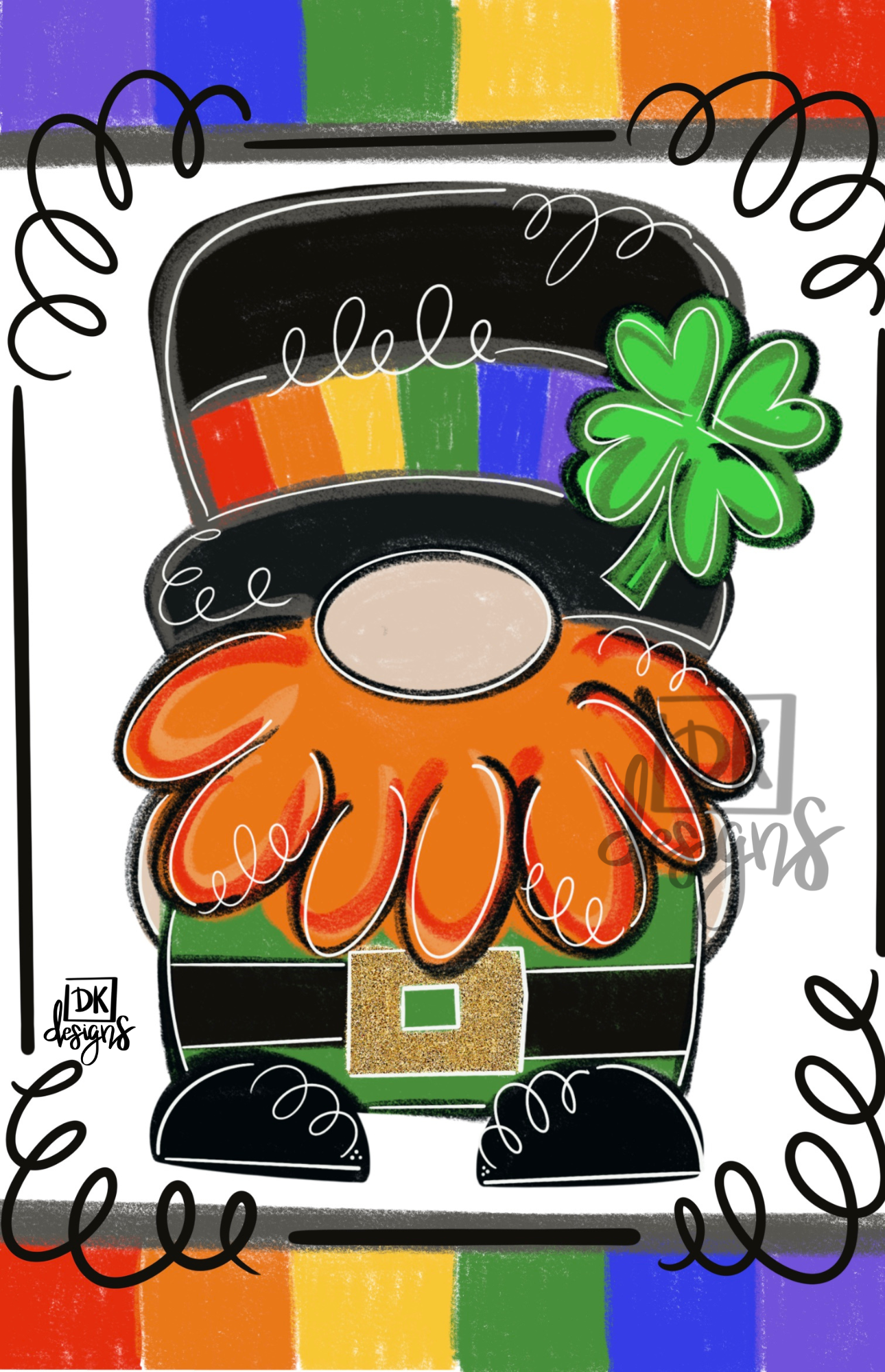DK Leprechaun Garden Glam