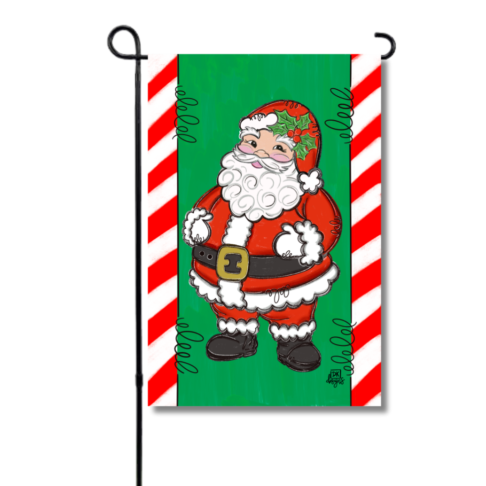 Jolly Saint Nick Garden Glam