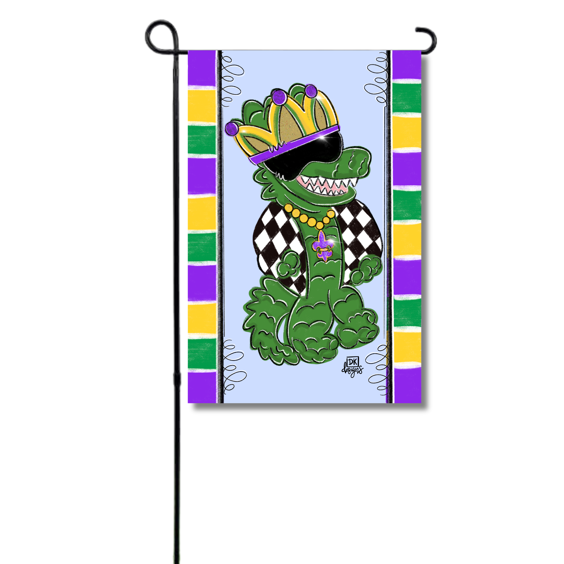 Mardi Gator Garden Glam