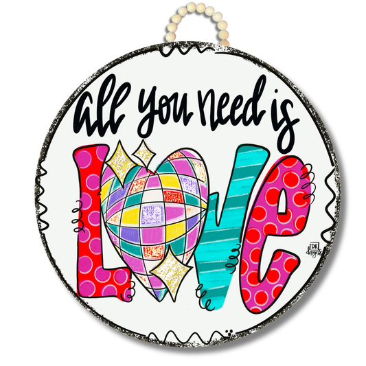 Love Disco Hanger by DK Designs Georgia