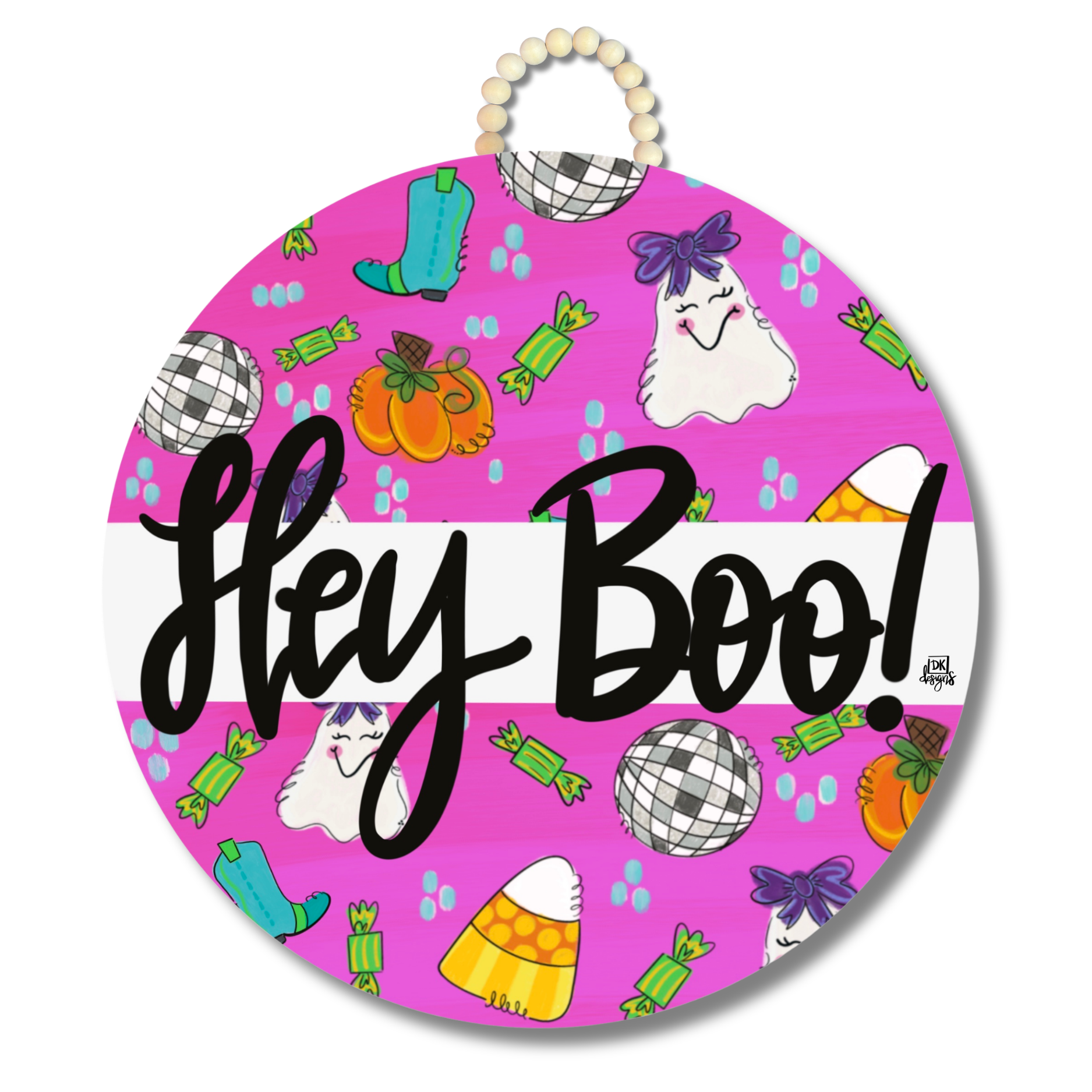 Hey Boo Door Hanger