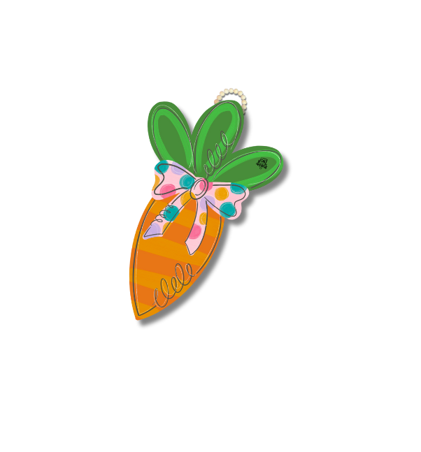 DK Large Carrot Door Hanger