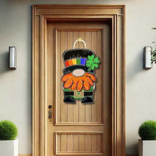 DK Leprechaun Door Hanger