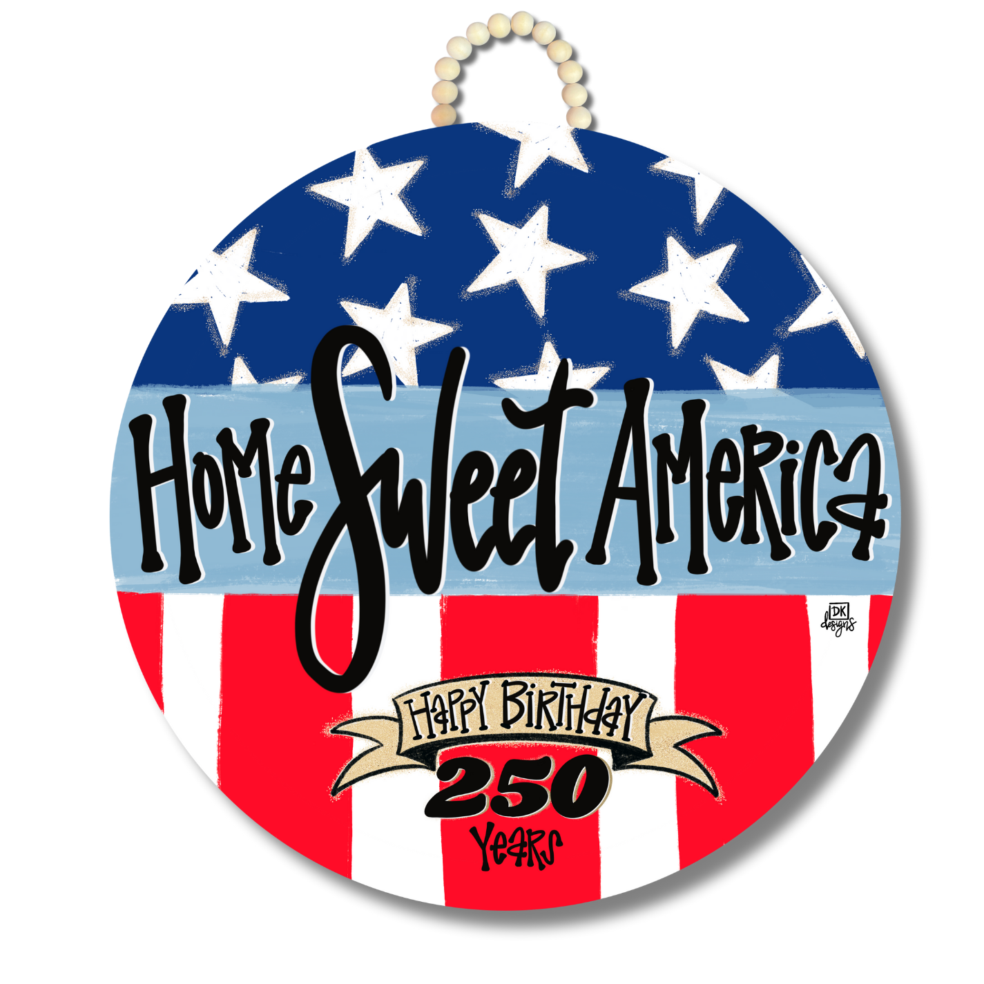 250th Home Sweet America Door Hanger