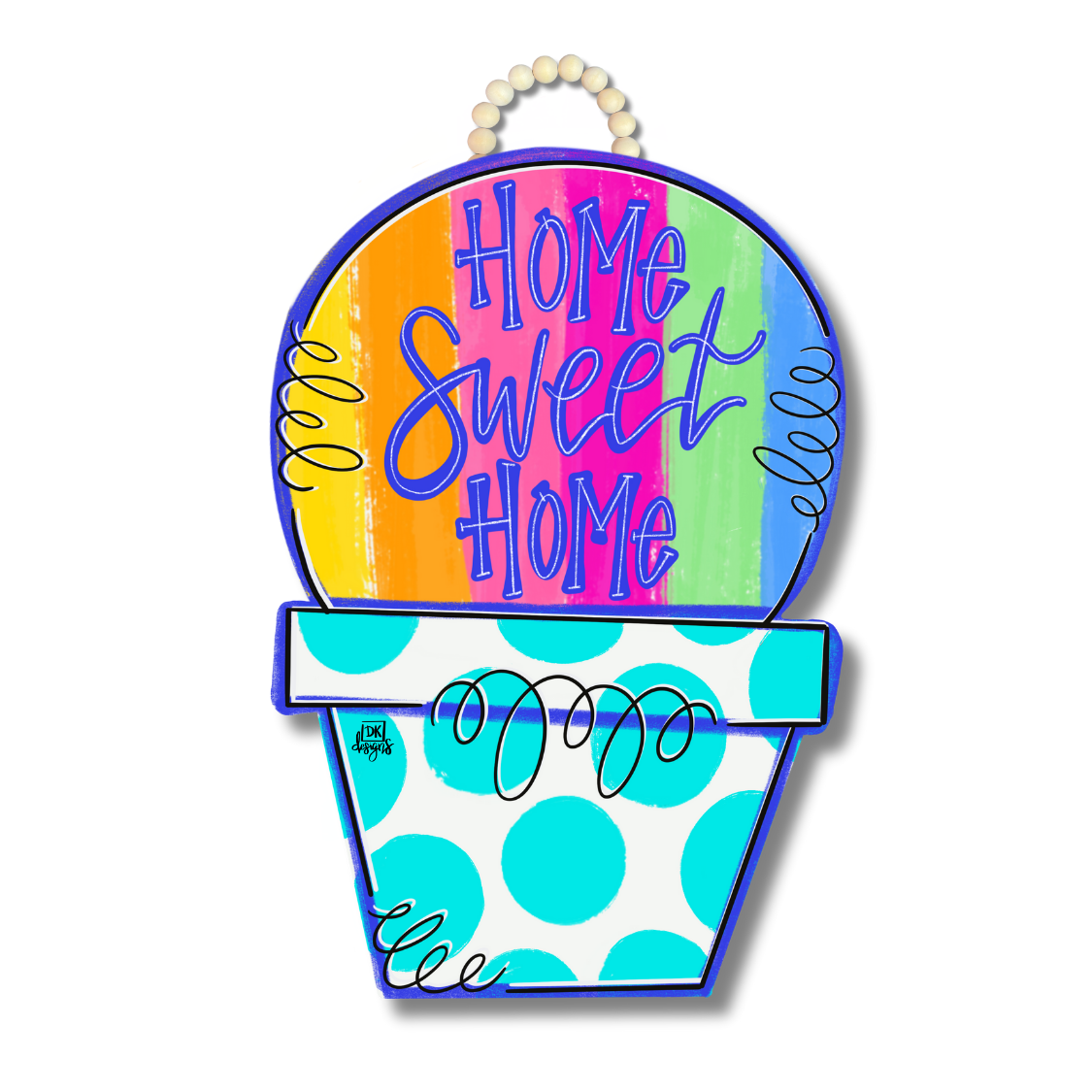 Snowball Door Hanger