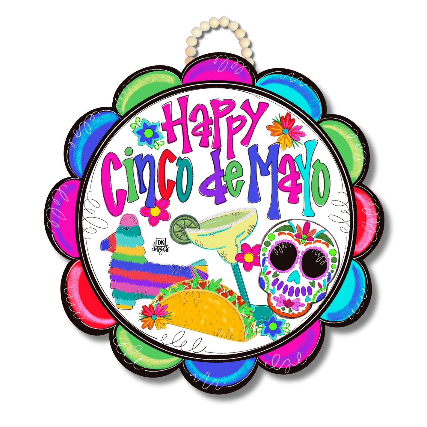 Cinco De Mayo Door Hanger