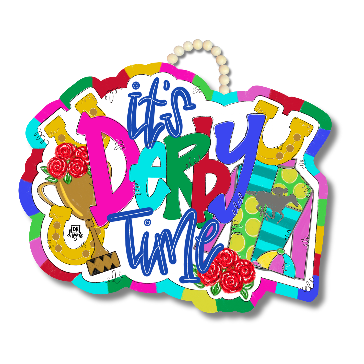 It's Derby Time 2026 Door Hanger