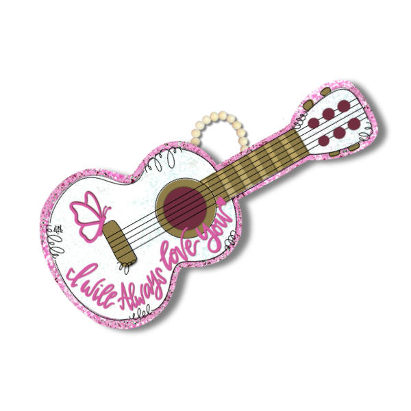 Guitar Love Door Hanger