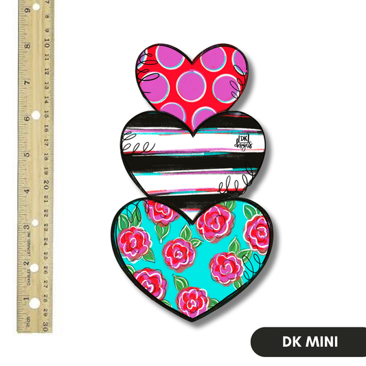 Heart Stack Mini by DK Designs Georgia