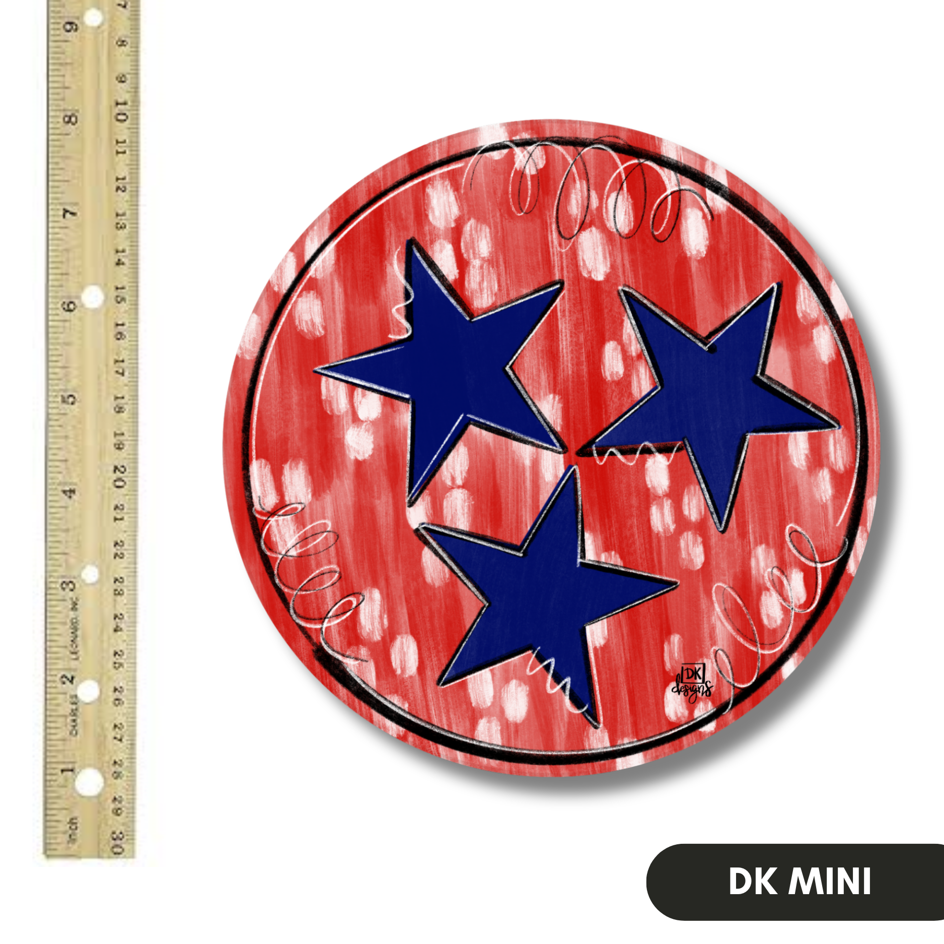 Red Tri Star Mini
