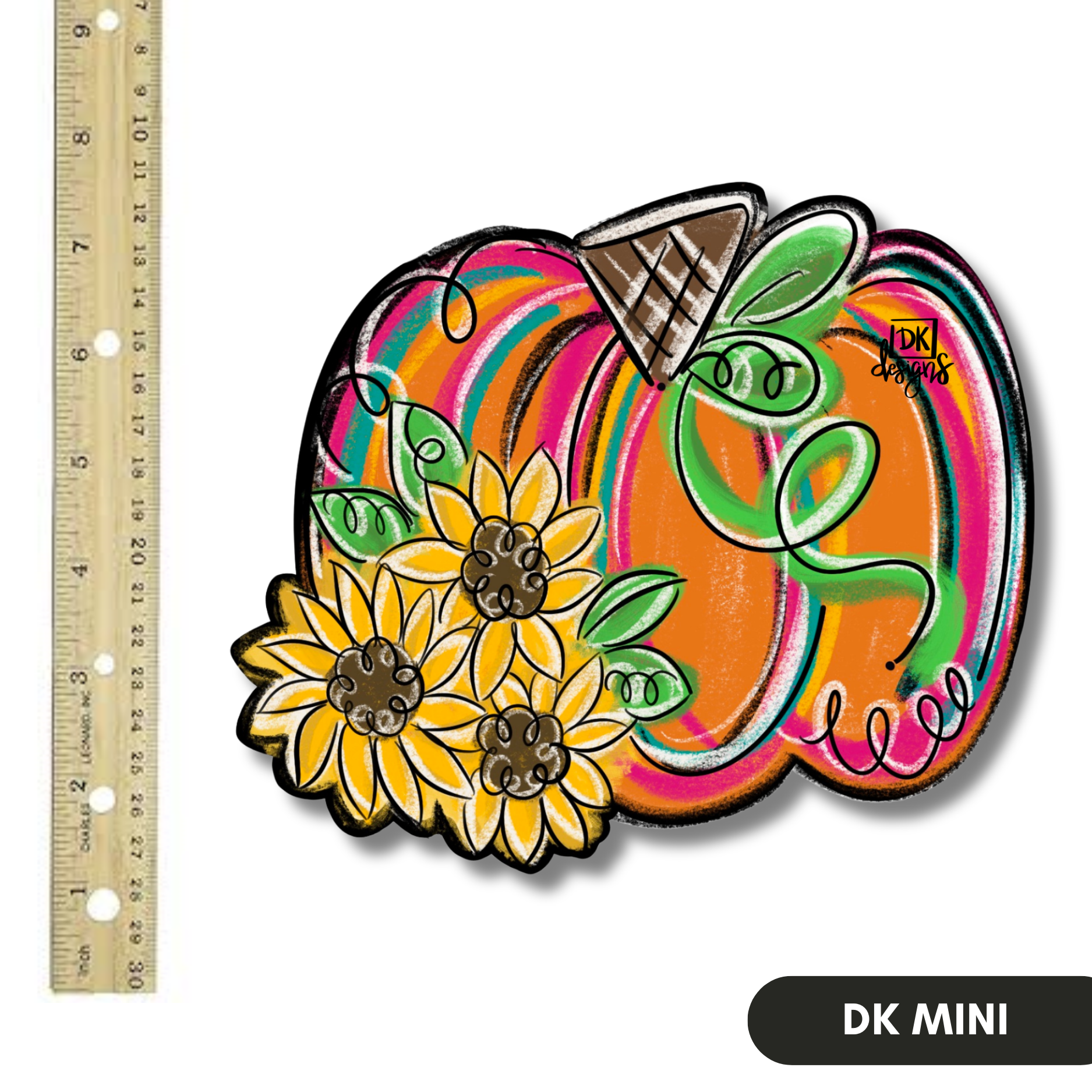 Color Pumpkin Mini