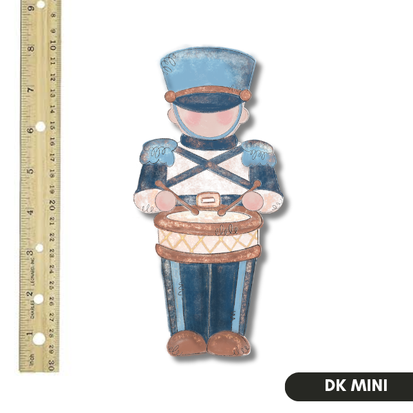 Navy and Gold Solider Mini