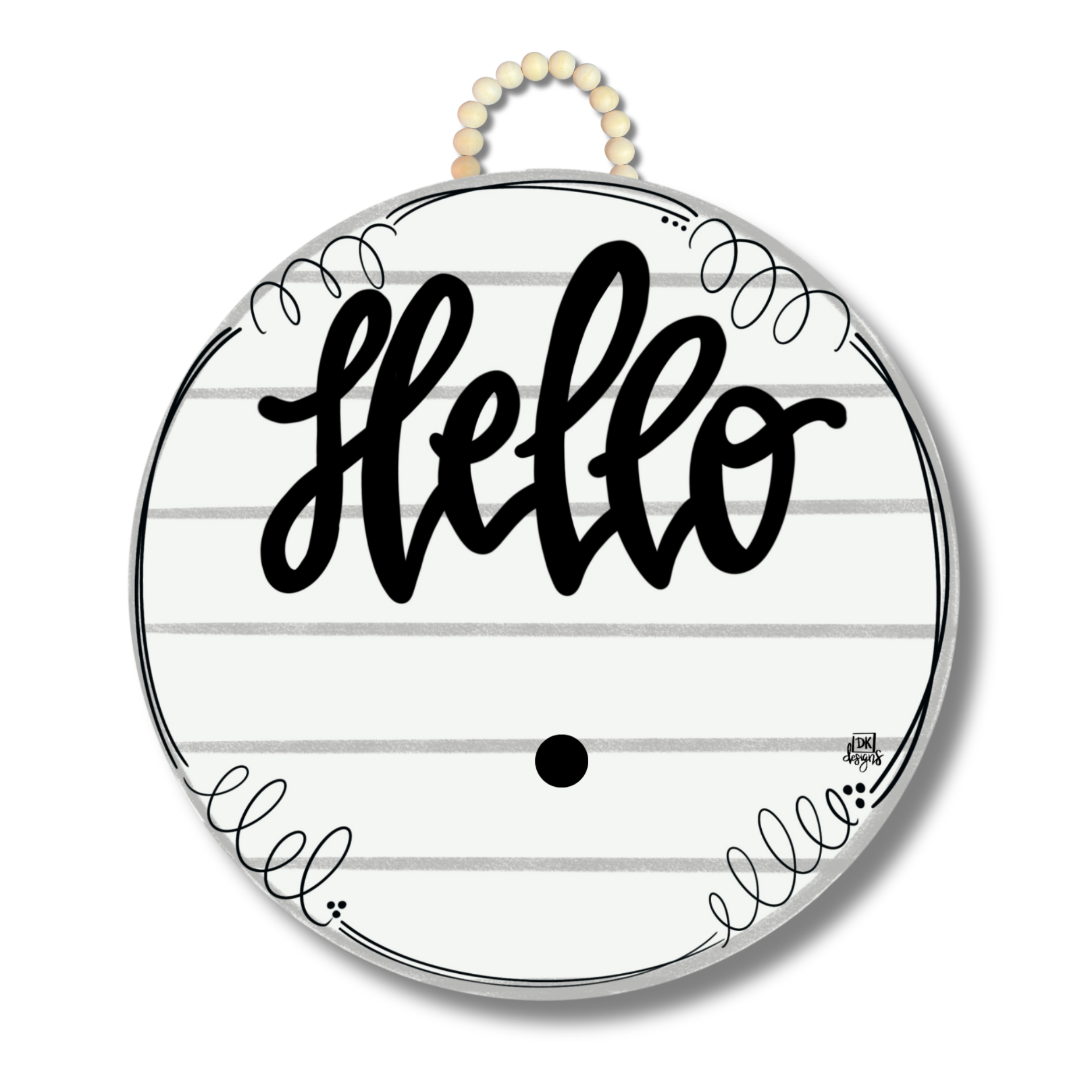 Shiplap "Hello" Hanger + Mini