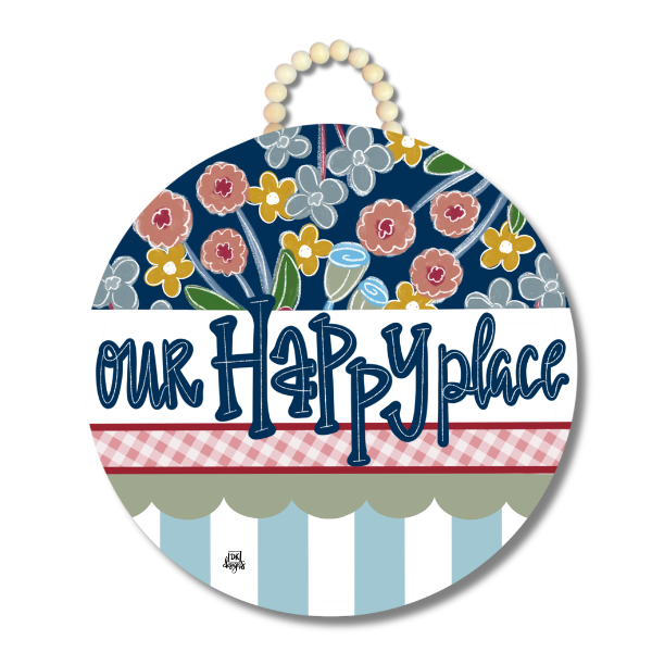 The "Happy" Door Hanger
