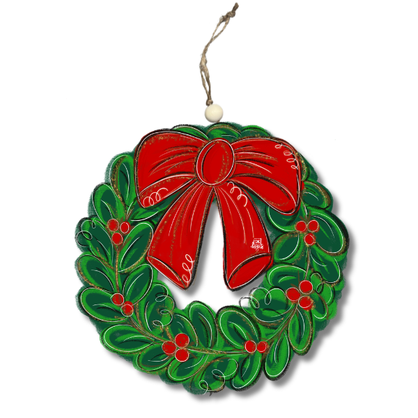 Christmas Wreath Ornament 2026