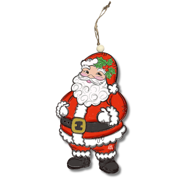 Jolly Saint Nick Ornament