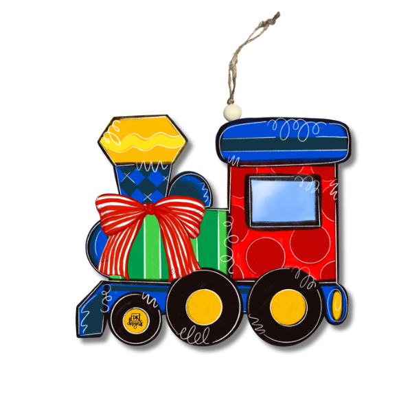 Christmas Train Ornament