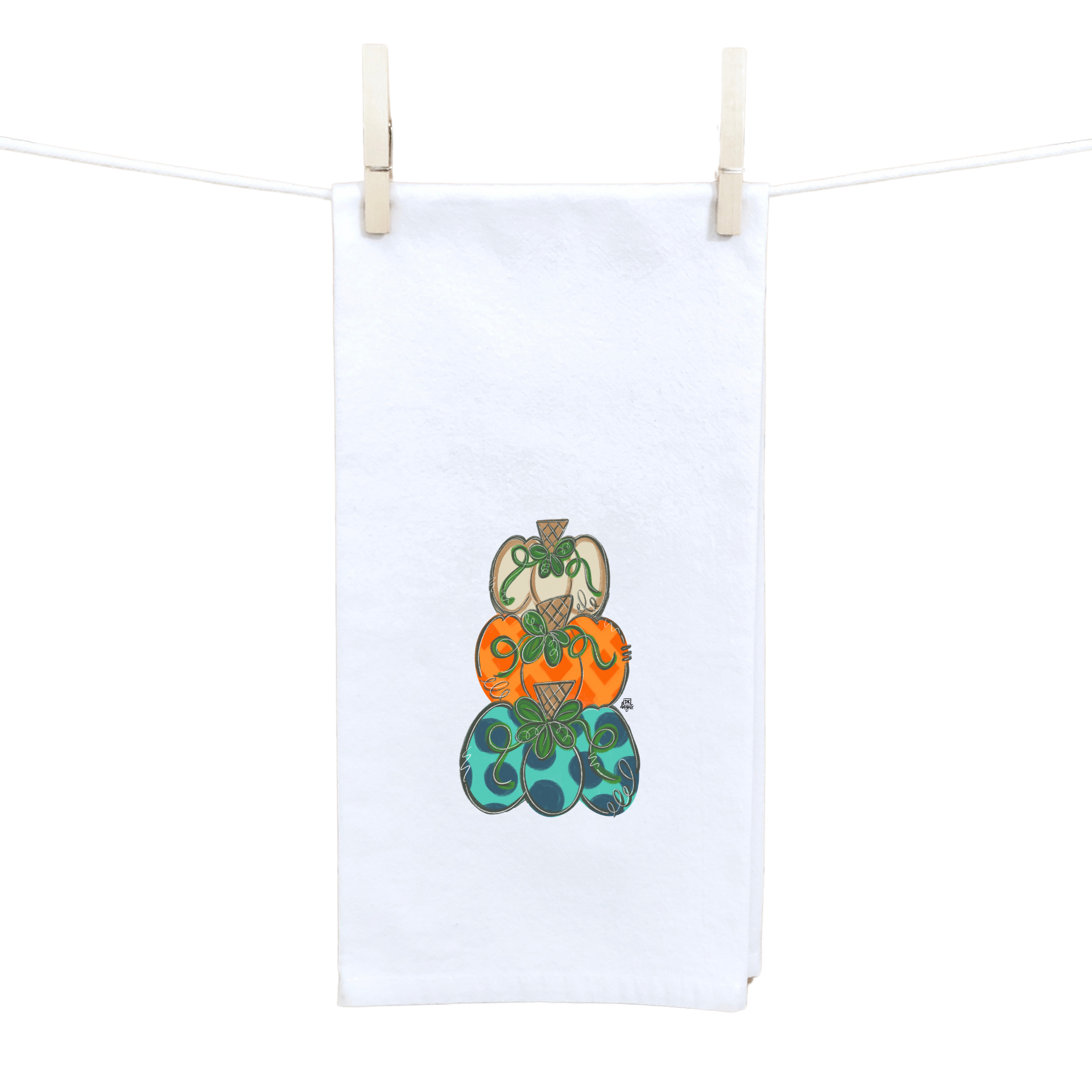 Pumpkin Stack Towel