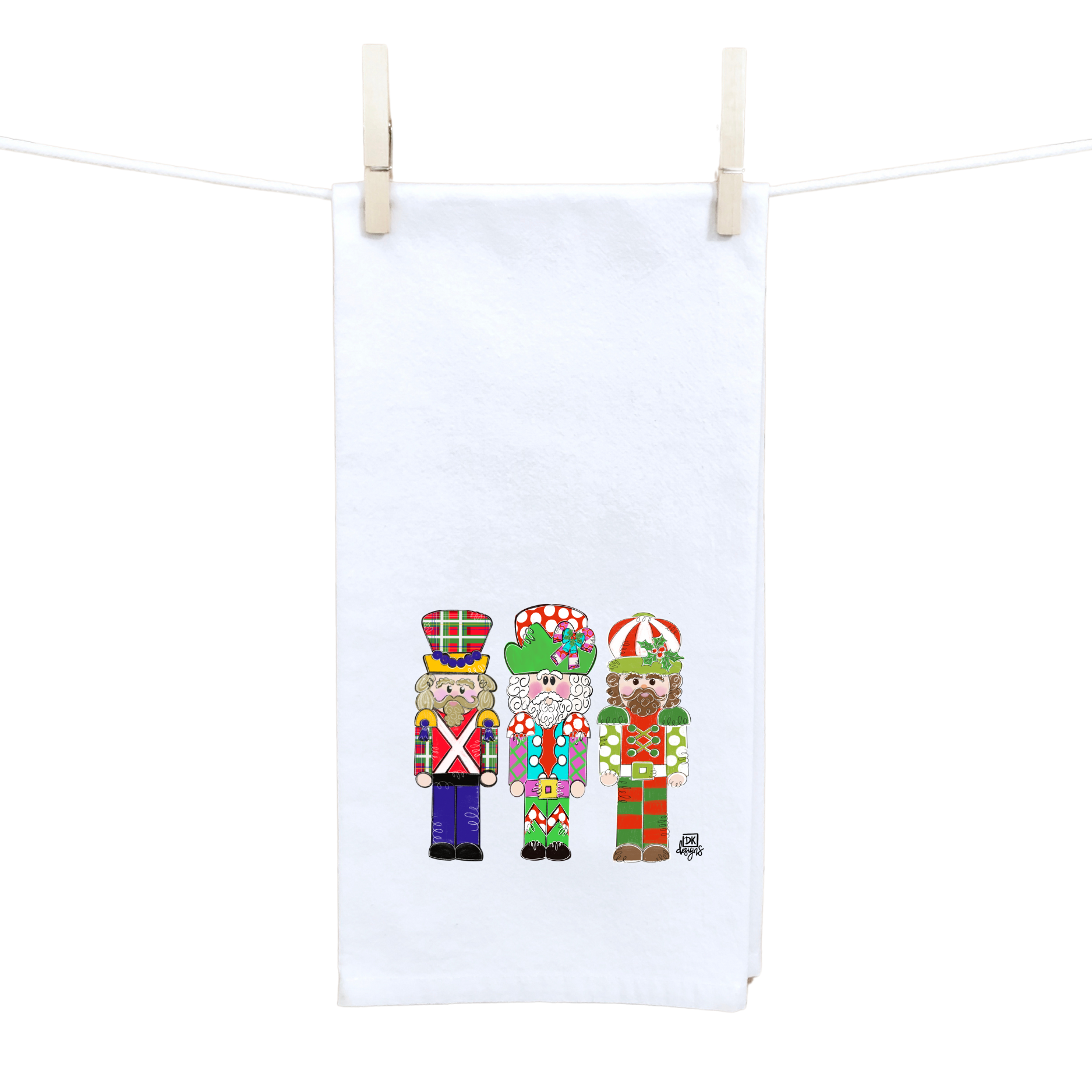 Soldier Trio Tea Towel