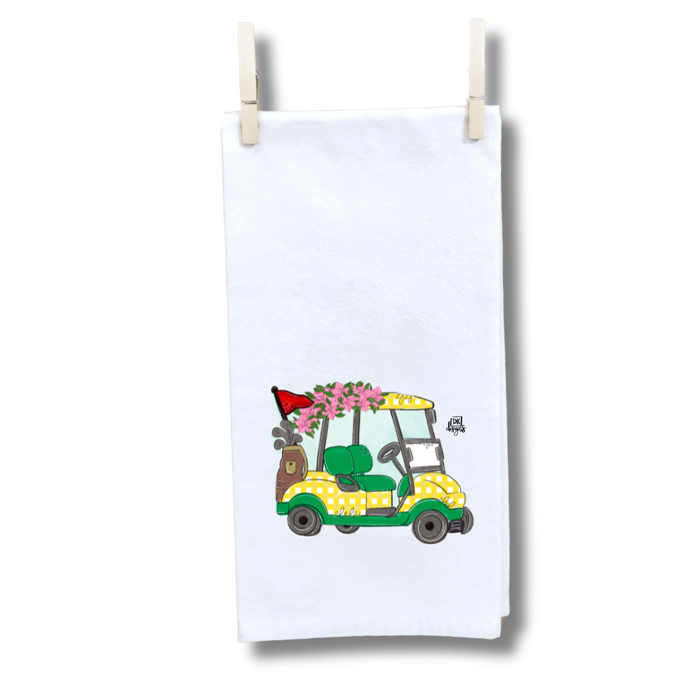 Azalea Golf Cart Towel