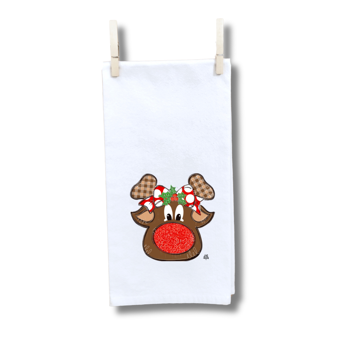 Reindeer 2026 Towel